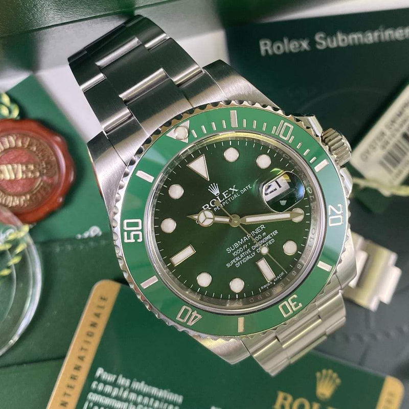 ROLEX SUBMARINER DATA 40MM HULK