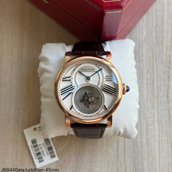 Relógio Cartier Rotonde de Cartier Mysterious Double Tourbillon Watch 45MM